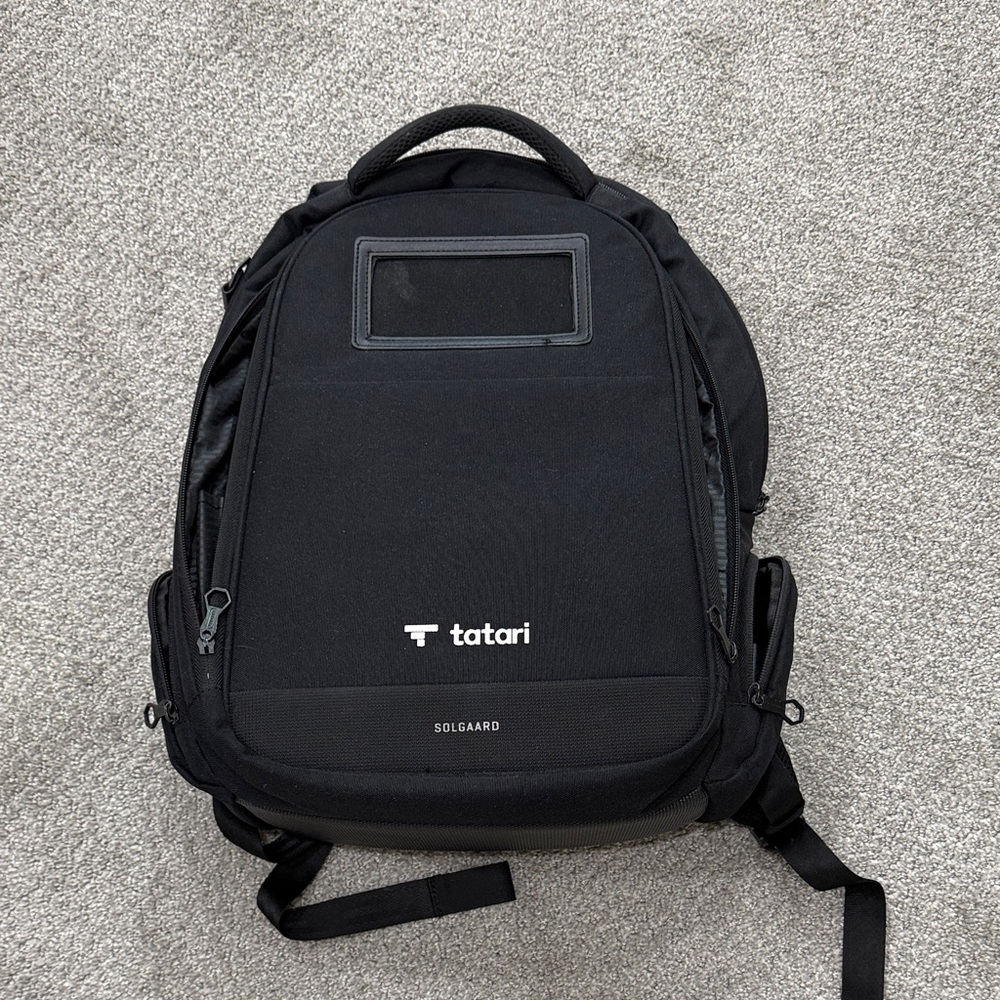 Solgaard - Shore-Tex Lifepack Solar - Black backpack